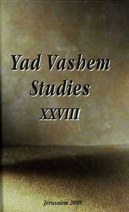 Picture of Yad Vashem Studies: Volume XXVIII