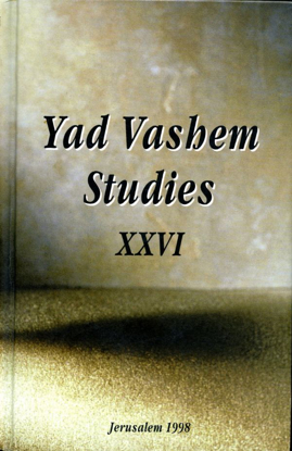 Picture of Jewish Anti-Fascist Committee in Yad Vashem Studies, Volume XXVI